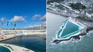 New geothermal heated sea pool like Iceland’s Blue Lagoon has opened in Cornwall