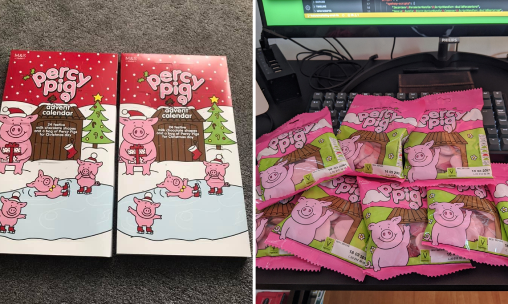 M&S is now selling Percy Pig advent calendars so you can count down to
