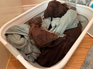 Man shares cleaning hack that shows how dirty your ‘clean’ towels actually are
