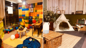 A new play centre cafe has opened with something for the whole family