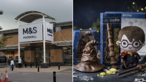 M&S launches new Harry Potter range including chocolate sorting hats, wands and golden snitches