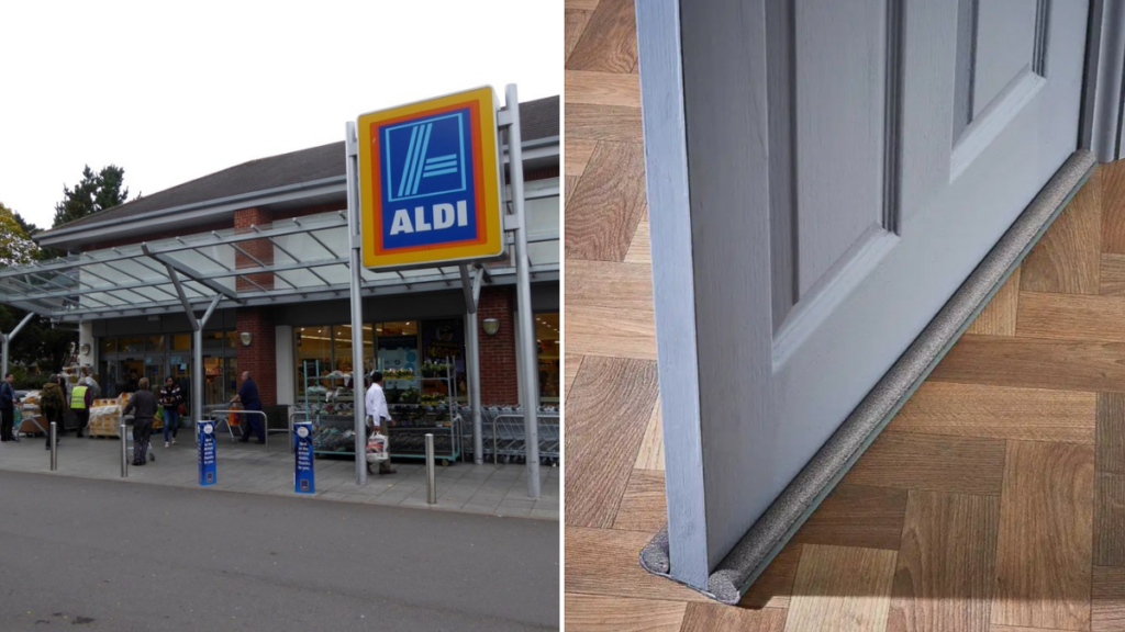Aldi's £2 draught excluders could save you £20 a year on your energy