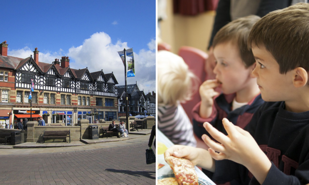 Wigan council say they will provide free school meals over halfterm