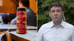 Seven Brothers make beer inspired by Andy Burnham called  ‘The King of the North’