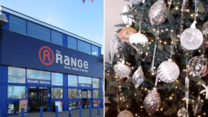 Shopper shows off ‘stunning’ Christmas decorations which cost as little as 28p at The Range