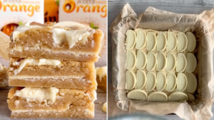 Everyone’s making these 5-step Terry’s White Chocolate Orange Blondies and they look so good