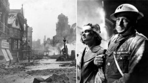 Haunting images show harsh reality of life during World War II for the people of Manchester