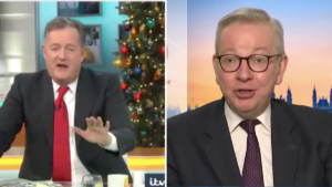 Michael Gove can’t define what a ‘substantial meal’ is during Piers Morgan grilling