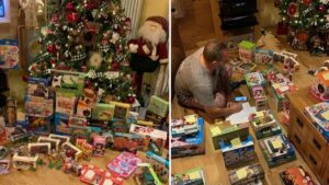 Good Samaritans buy everything in toy shop to give to kids without presents this Christmas