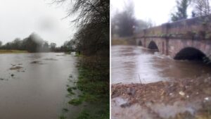 Around 3,000 properties at risk of flooding tonight in Greater Manchester as heavy rain continues