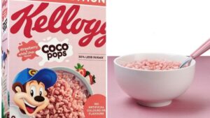 Kellogg’s launches new strawberry & white chocolate Coco Pops made here in Manchester