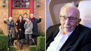 Captain Sir Tom Moore’s family hid ‘vile’ online abuse from him to avoid ‘breaking his heart’