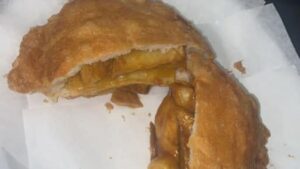 You can get battered chip butties filled with gravy or curry sauce at this Greater Manchester chippy