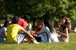 You’ll be able to meet friends and family for a barbecue from Monday