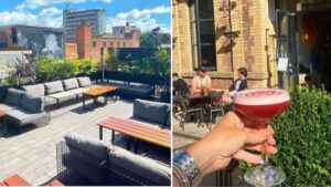 Altrincham’s hidden rooftop terrace is reopening on April 12th