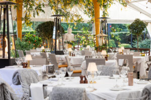 ‘The Garden of April’ has opened at San Carlo’s restaurant in Hale Barnes