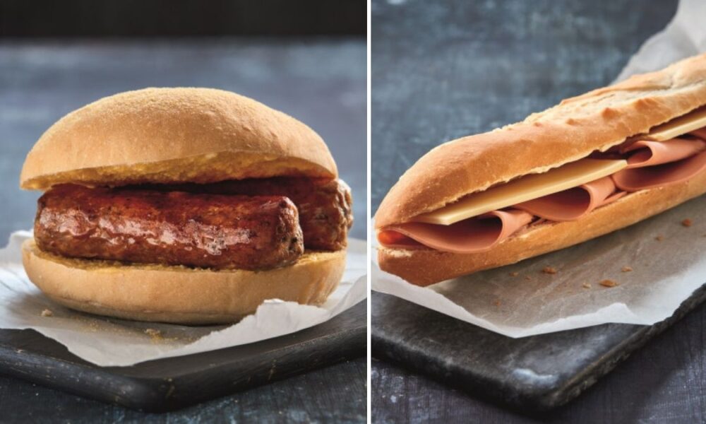 Greggs launches new vegan sausage butty and vegan ham and cheese