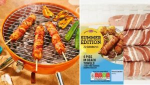 Sainsbury’s is doing giant ‘pigs in beach towels’ for summer barbecue season