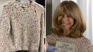 Customer returns jumper after seeing Gail Platt wearing it on Corrie