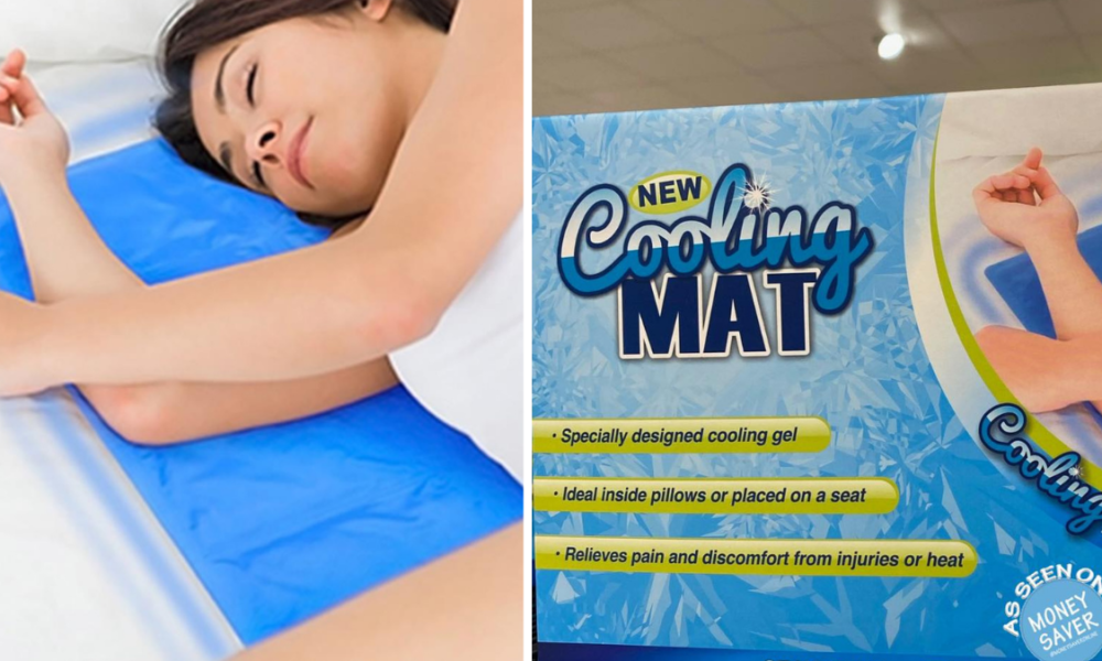 Home Bargains is selling a cooling mat for your pillow for just £2.99
