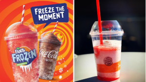 Burger King is now selling a frozen strawberry Fanta slushy for the summer