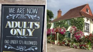 Pub landlady permanently bans children because they are ‘feral’ and ‘too noisy’