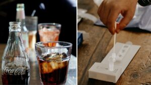 School children have been faking Covid tests with soft drinks to get time off school