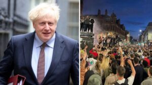 Boris Johnson urges bosses to ‘let staff start work late on Monday after Euros final’