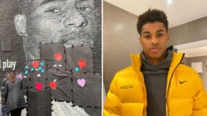 Marcus Rashford ‘on verge of tears’ from community’s response to mural being vandalised