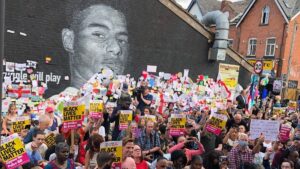 Two men arrested for online racist abuse of Marcus Rashford and other England players