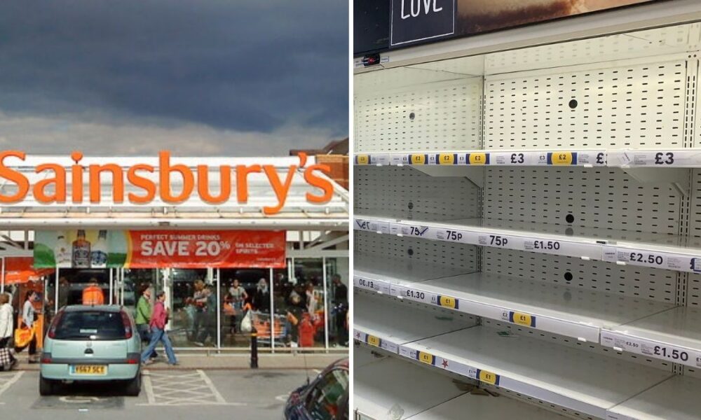Why supermarkets like Lidl and Tesco have empty shelves at the moment
