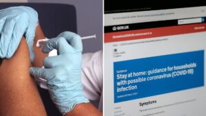 Double-jabbed people and under eighteens won’t have to self-isolate from Monday, government confirms