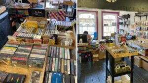 Affleck’s is home to the last remaining cassette tape shop in the UK
