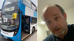 Man tries to get as far away from London as possible using only public buses