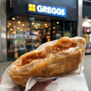 Greggs trolls Kanye West’s new trainers for looking like a pair of sausage rolls