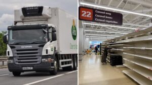 More than 10,000 foreign workers to be handed UK visas amid HGV driver shortages