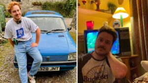 Man obsessed with the ’90s spends £5K transforming his home into a retro time-capsule