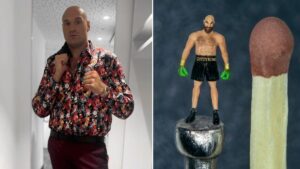 Artist creates incredible micro sculpture of Tyson Fury on top of a nail