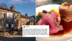 Chef calls out ‘opportunists looking for a free meal’ who refused to pay bill after eating ‘70%’ of their food
