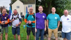 Three dads complete 300 mile walk in memory of daughters who took own lives raising more than £550K for charity