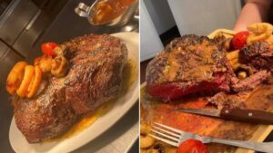 Pub launches huge 100oz steak and customers get it for free if they can finish it
