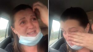 Care worker in tears after being sacked for refusing the Covid-19 vaccine