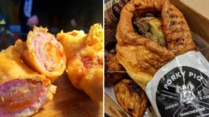 Battered pigs in blankets and Yorkshire pudding wraps are returning to Christmas Markets this year