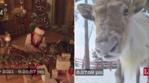 Your kids can watch Santa and his elves getting ready for Christmas on a free livestream