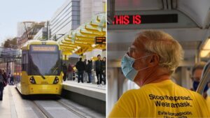 People not wearing face masks on Manchester trams, buses and trains risk £6k fine