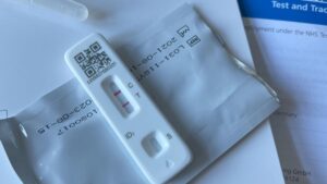 UK reports more than 100,000 daily Covid cases for first time since mass testing began