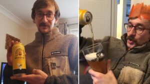 Man attempts to drink 15 Boddingtons on Boxing Day and documents the entire thing