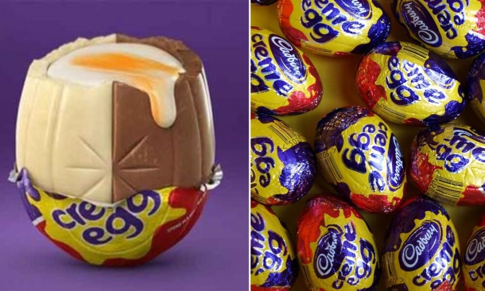 Cadbury has hidden 146 'half and half' Creme Eggs worth up to £10k