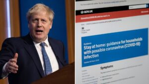 Boris Johnson ‘looking at’ reducing Covid isolation period from 7 days to 5