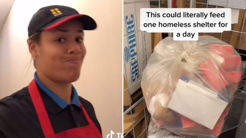 Greggs worker exposes 'mountains' of food that gets wasted every day